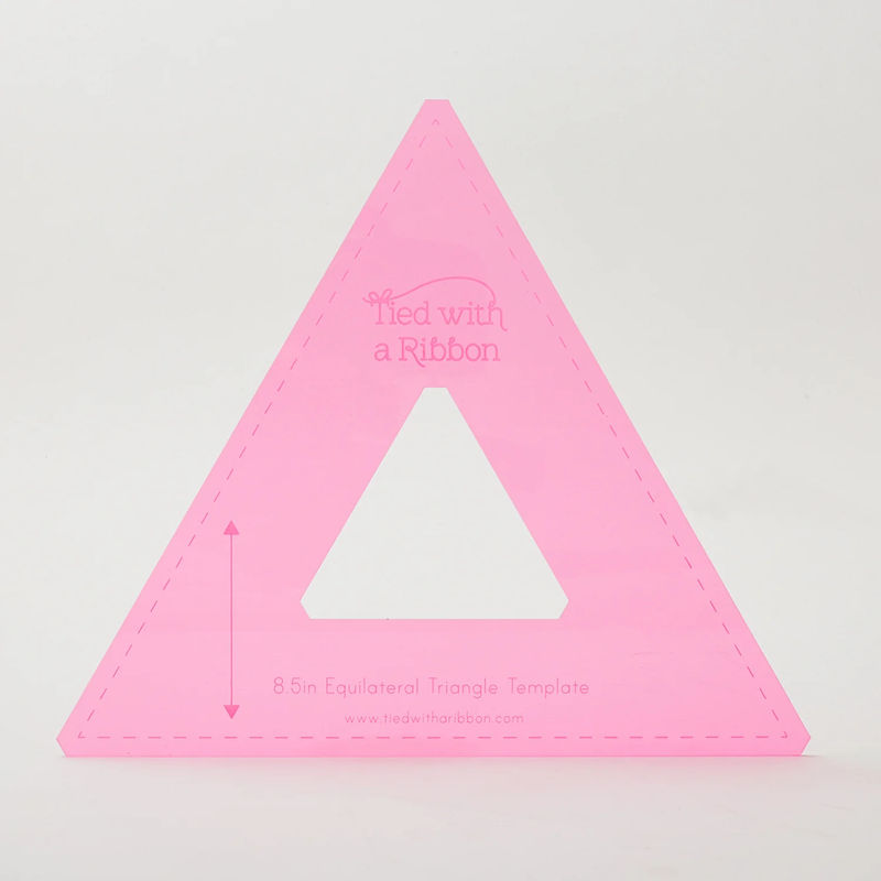 8.5" & 3" Equilateral Triangle Template Set