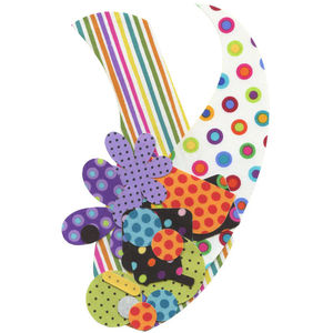 White Dotz Road Trip Fusible Appliqué Shapes