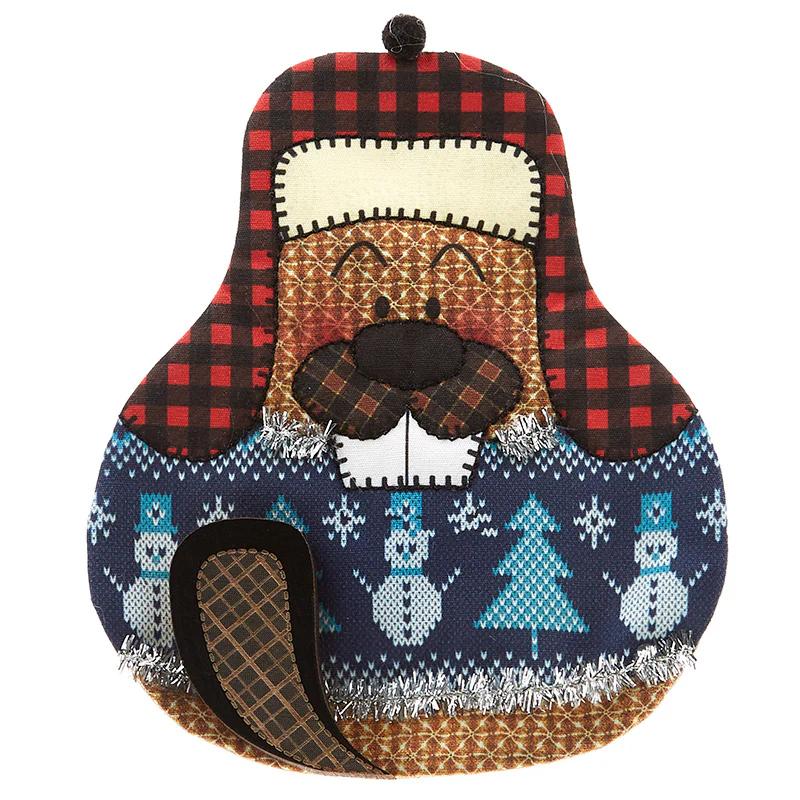 Bucky Beaver Ugly Sweater Air Mail Ornament Kit