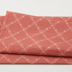 Canterbury - Diamond Lace Red 2 Yard Cut