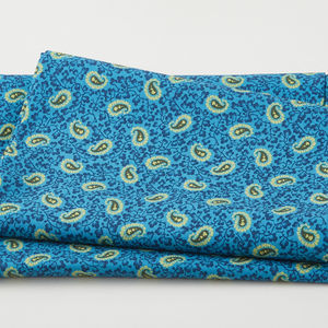 Canterbury - Paisley Blue 2 Yard Cut