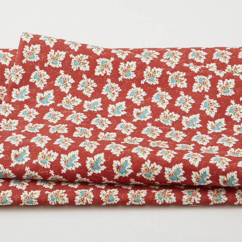 Canterbury - Bouquets Red 2 Yard Cut
