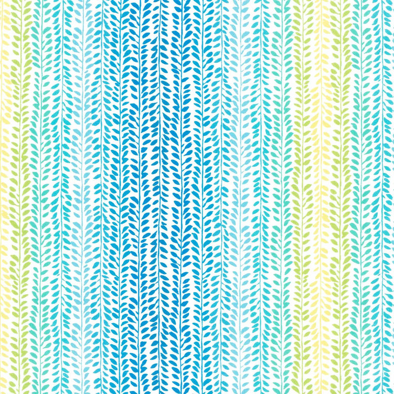 Buttercup - Garden Rows White Yardage