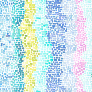 Coming Up Roses - Pixel Petals Breeze Yardage