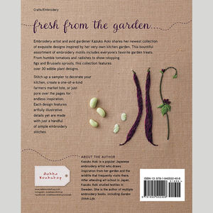 Embroidered Kitchen Garden Book