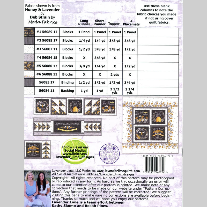 Spring Table Table Topper Pattern