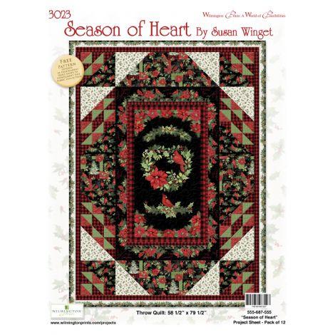 Season of Heart Throw