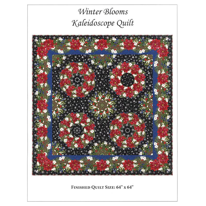 Winter Blooms Kaleidoscope Wall Hanging Pattern