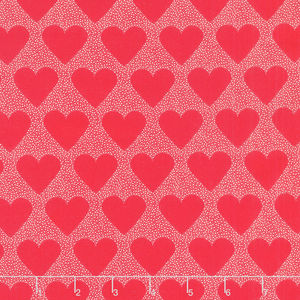 XOXO - I Heart You Lipstick Yardage