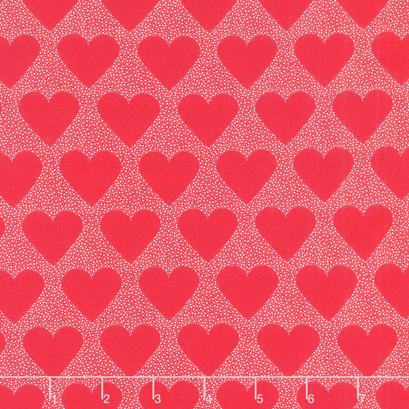 XOXO - I Heart You Lipstick Yardage