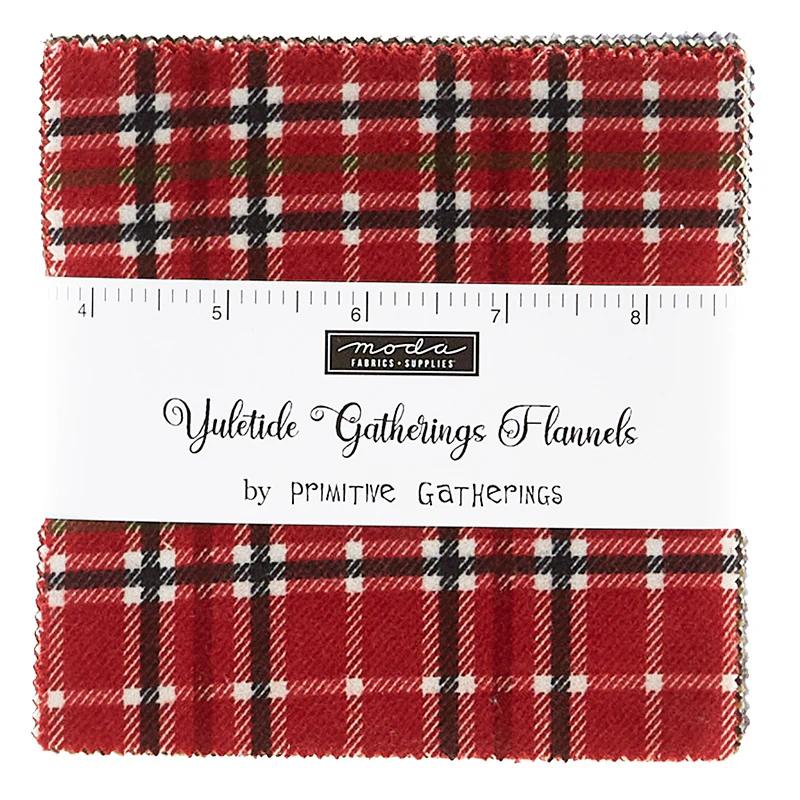 Yuletide Gatherings Flannels Charm Pack