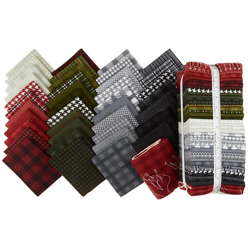 Yuletide Gatherings Flannels Fat Quarter Bundle
