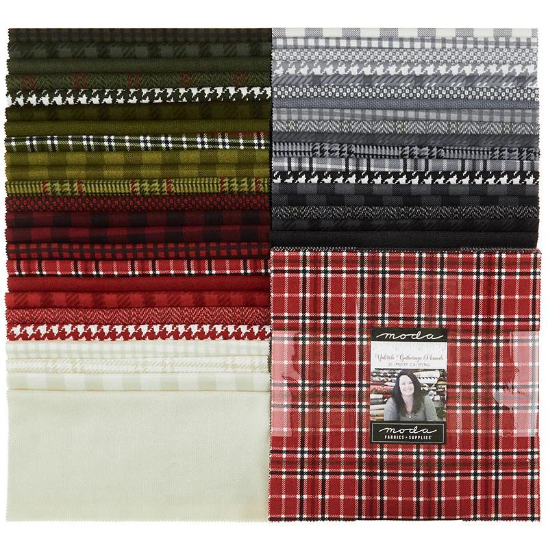 Yuletide Gatherings Flannels Layer Cake