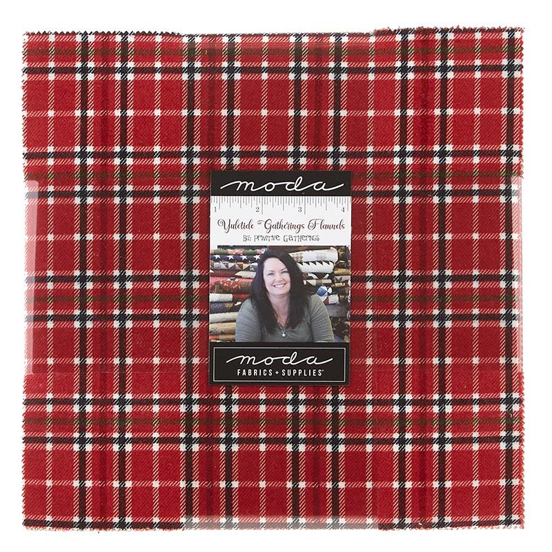 Yuletide Gatherings Flannels Layer Cake