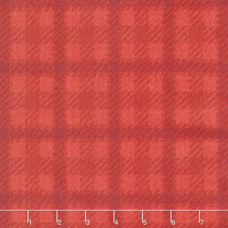 Yuletide Gatherings Flannels - Scottish Plaid Santa's Coat Yardage