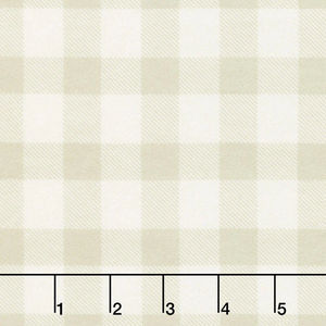 Yuletide Gatherings Flannels - Large Buffalo Plaid Snow Yardage